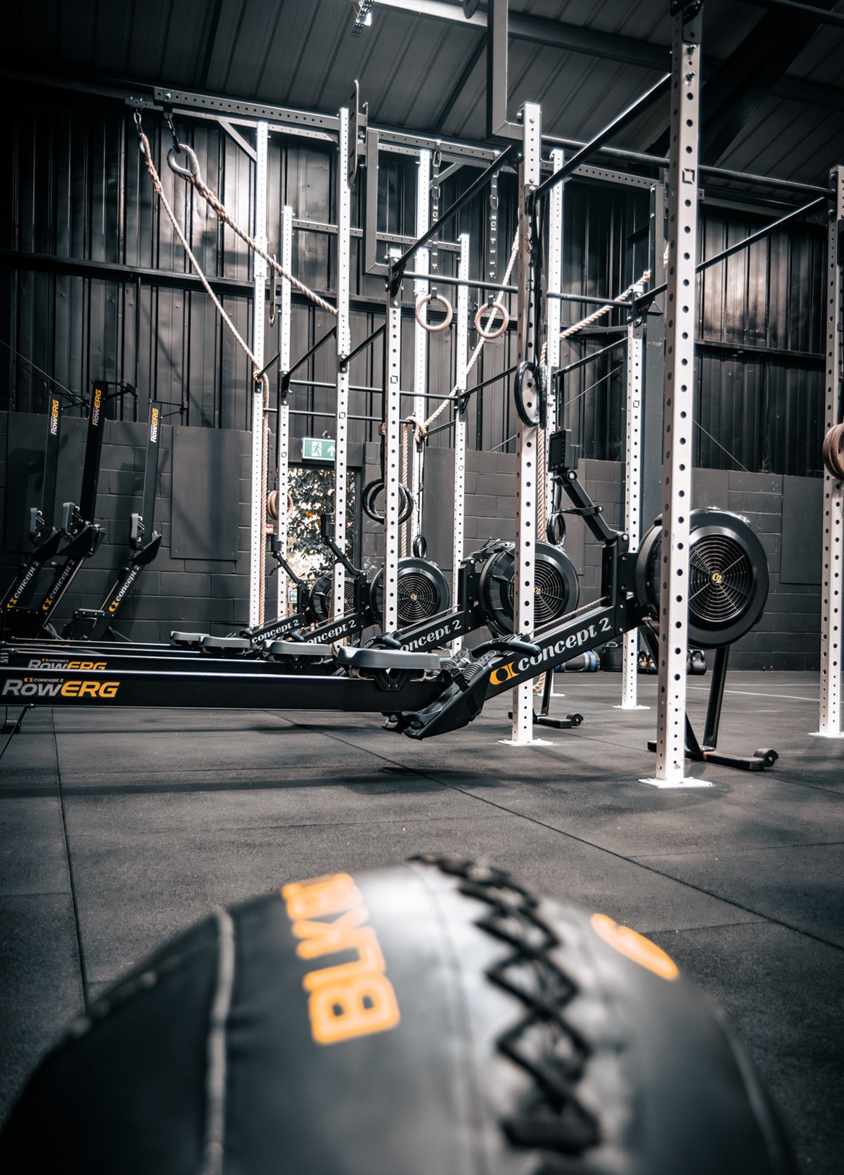 The rig on the WSX training floor